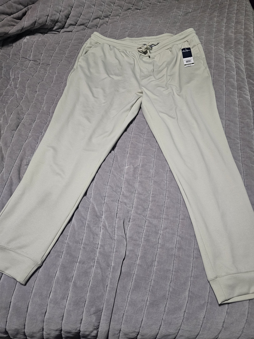 Ben Hogan Men's Agate Silver Heather Drawstring Joggers